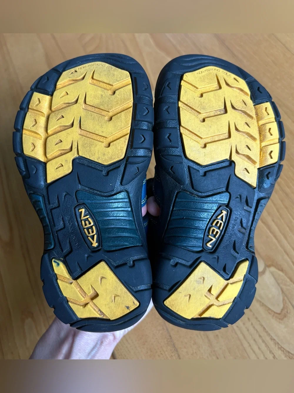 Keen Newport H2 Hiking Sandals Toddler Boys Water Sport Blue Shoes Kids Sz 11